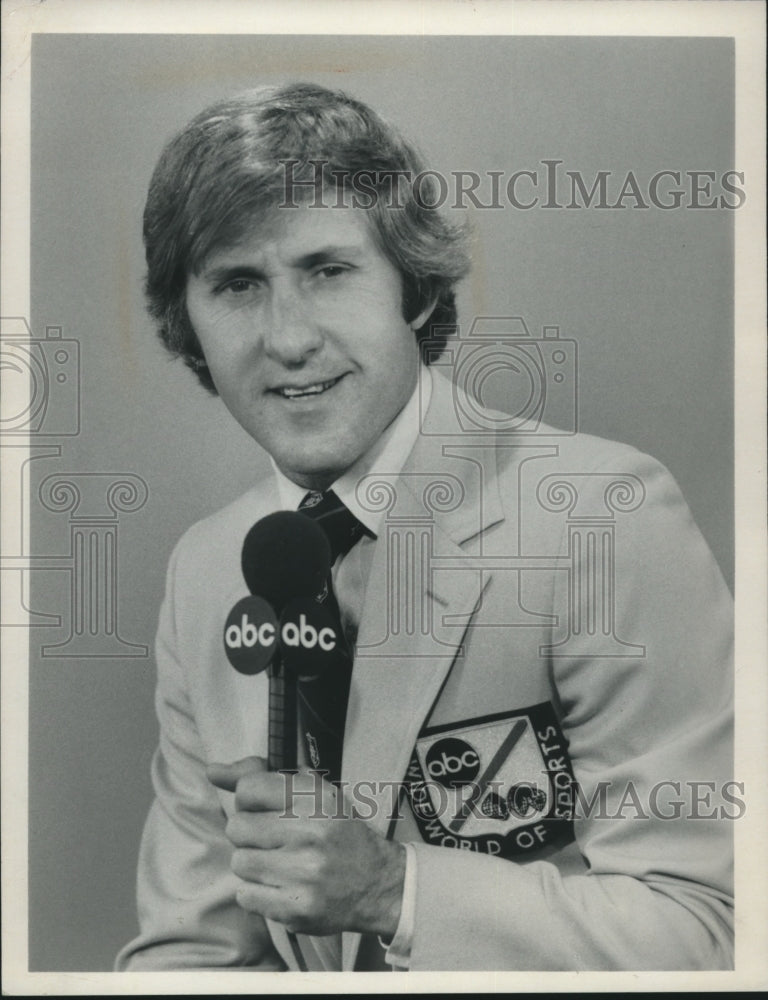 1979 Press Photo Fran Tarkenton has joined ABC's "Monday Night Football" series.- Historic Images