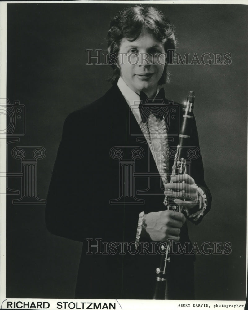 1984 Press Photo Richard Stolzman Clarinetist- Historic Images