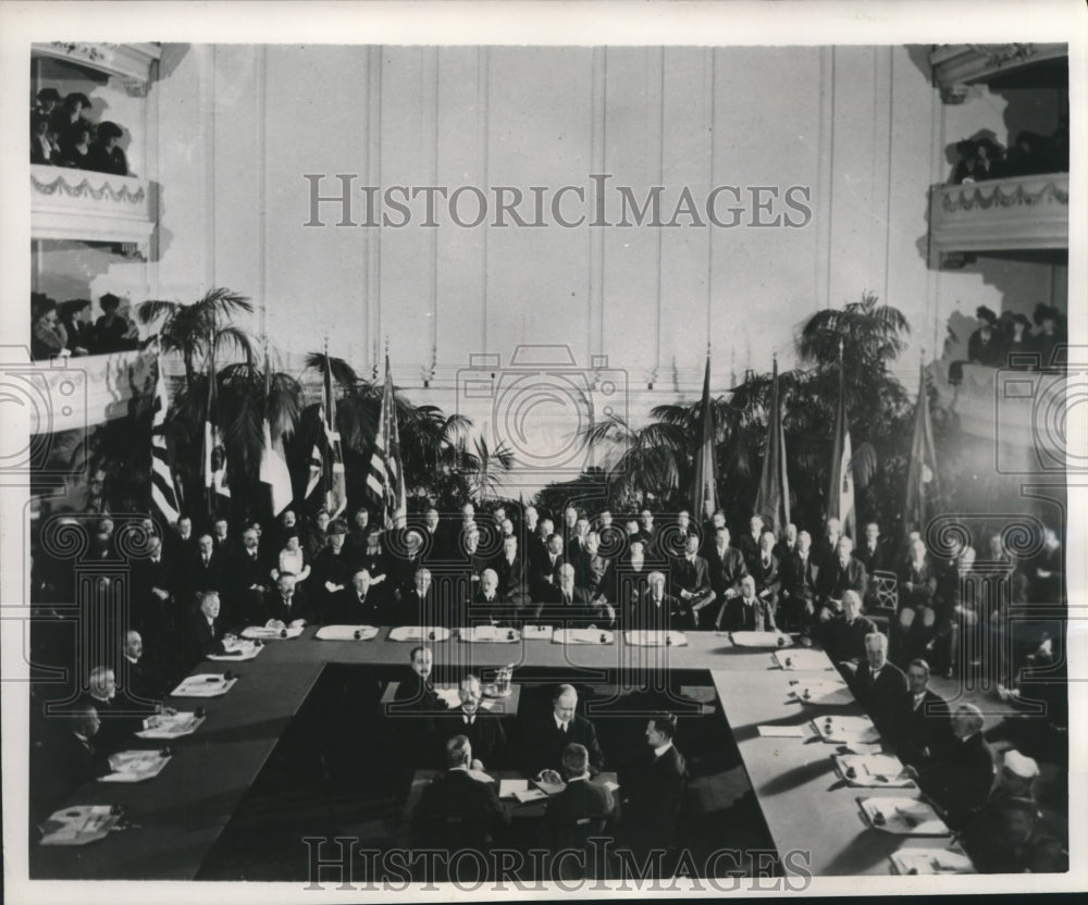 1921 Press Photo The Nine-Power Treaty that took place in Washington, D.C.- Historic Images