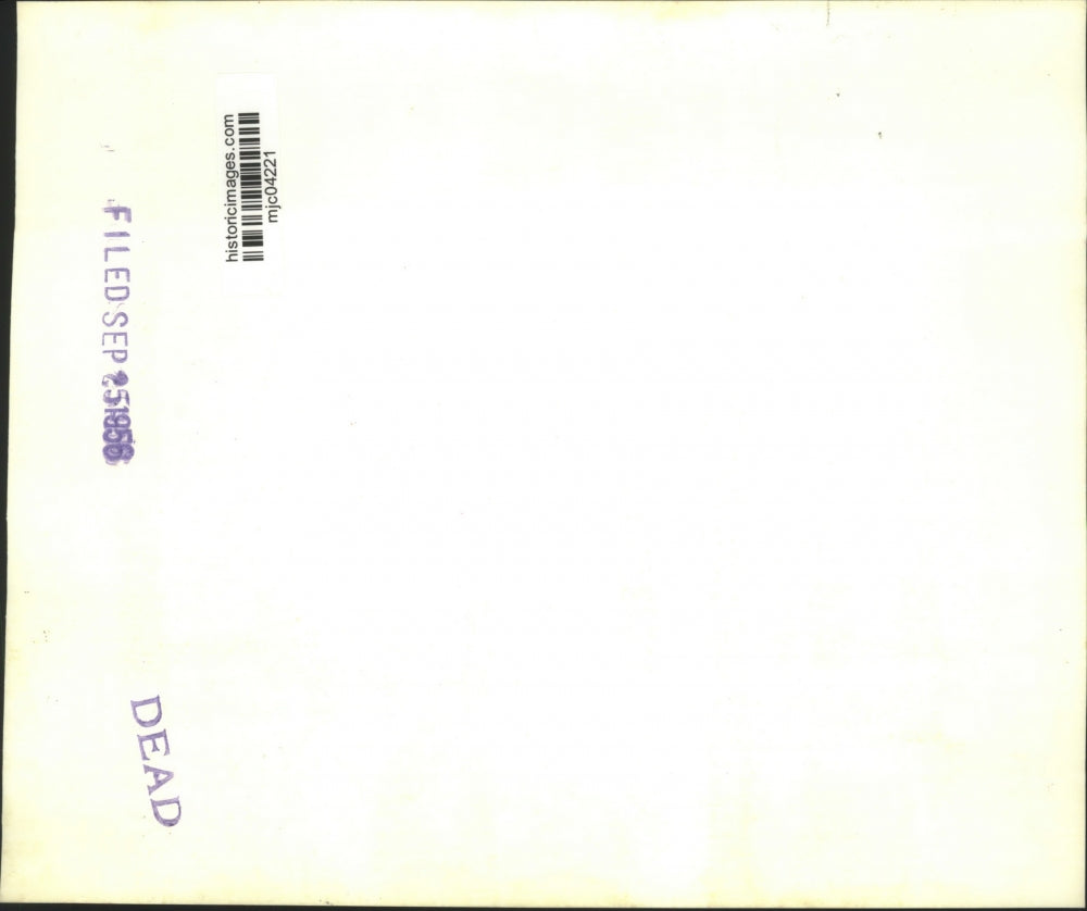 1956 Press Photo AFL-CIO's George Meany & presidential candidate Adlai Stevenson