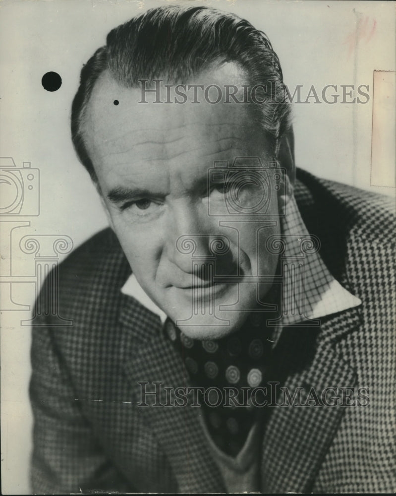 1963 Press Photo Actor George Sanders- Historic Images