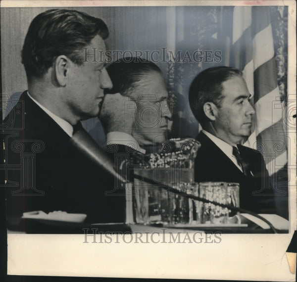 1964 Press Photo Governors Nelson Rockefeller, George Romney, William ...