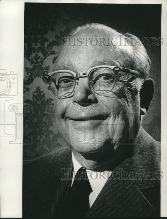 1974 Press Photo Judge Luther W. Swygert - mjc05451