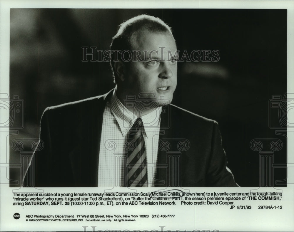 1993 Press Photo Actor Michael Chiklis - mjc07087- Historic Images