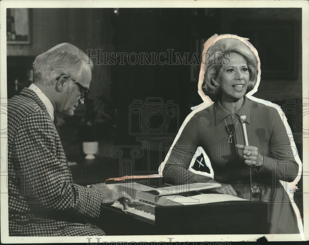 1973 Press Photo Dinah Shore has mastered the art of being a talk show hostess- Historic Images