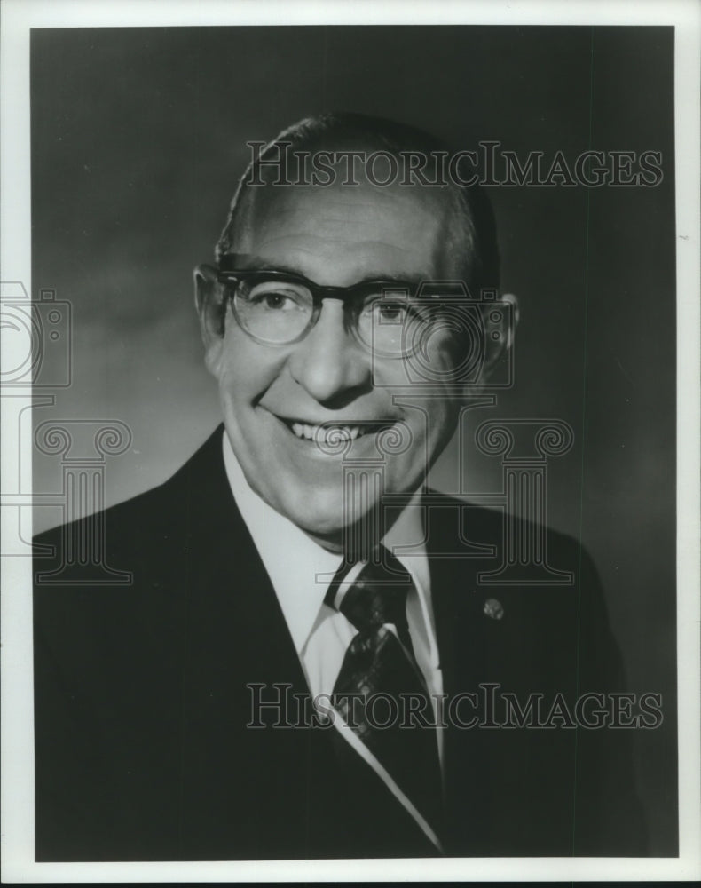 1975 Press Photo Gerald Strohm Benevolent Protective Order of Elks grand ruler