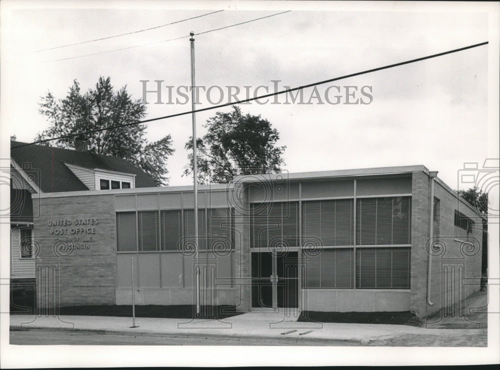 1960 Press Photo Thiensville, Wisconsin Post Office - mjc09981- Historic Images