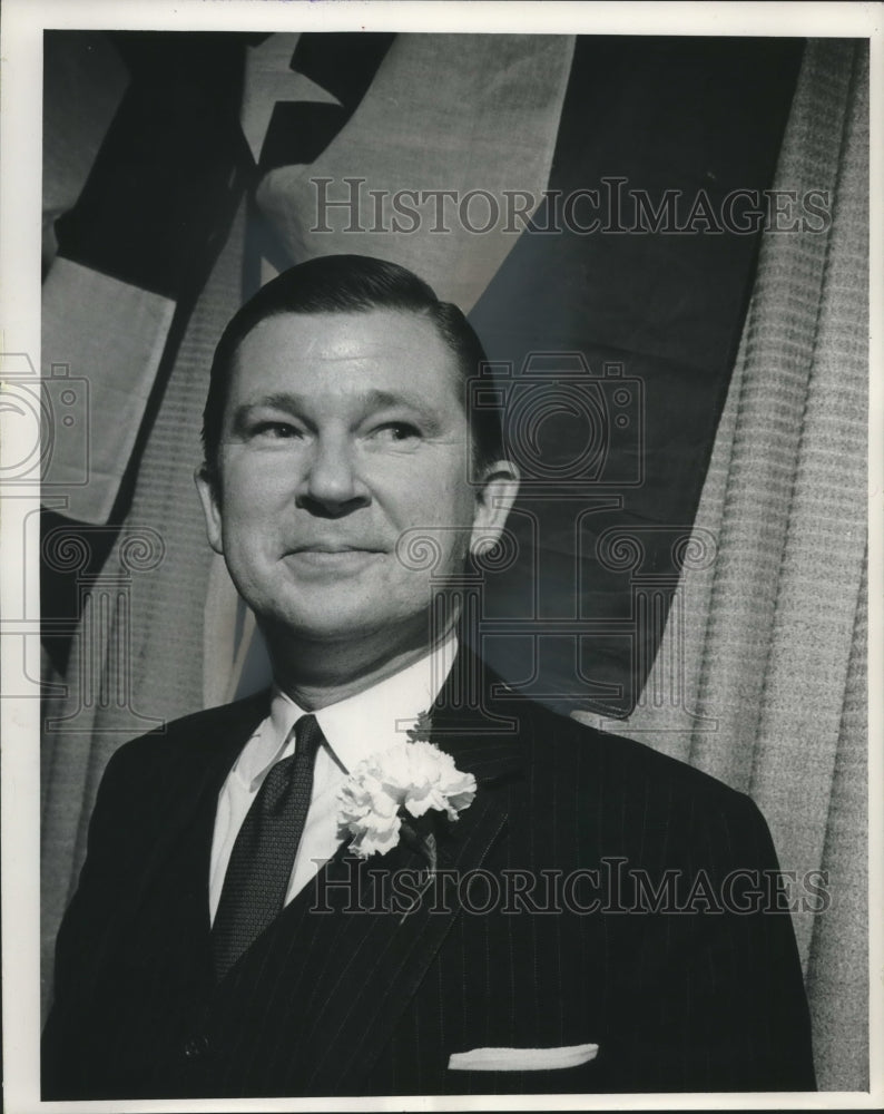 1964 Press Photo Senator John G. Tower, speaks at Pfister hotel, Milwaukee- Historic Images