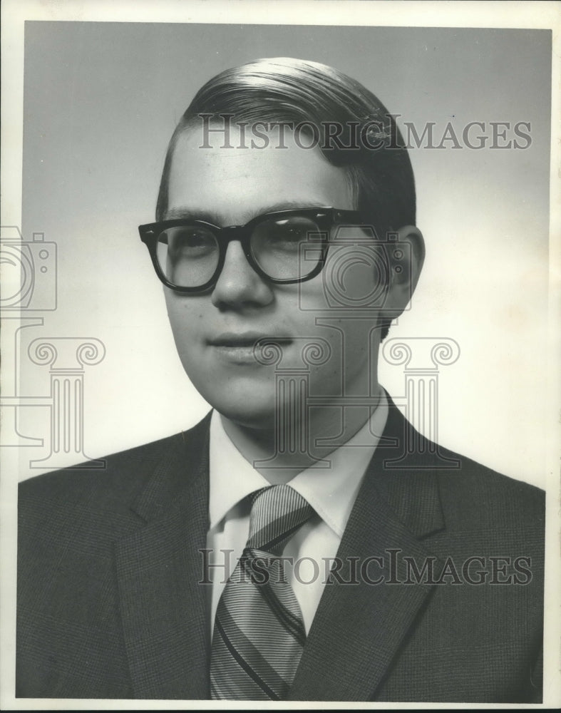 1972 Press Photo Jon Ungemach, Whitwall School Board Candidate- Historic Images