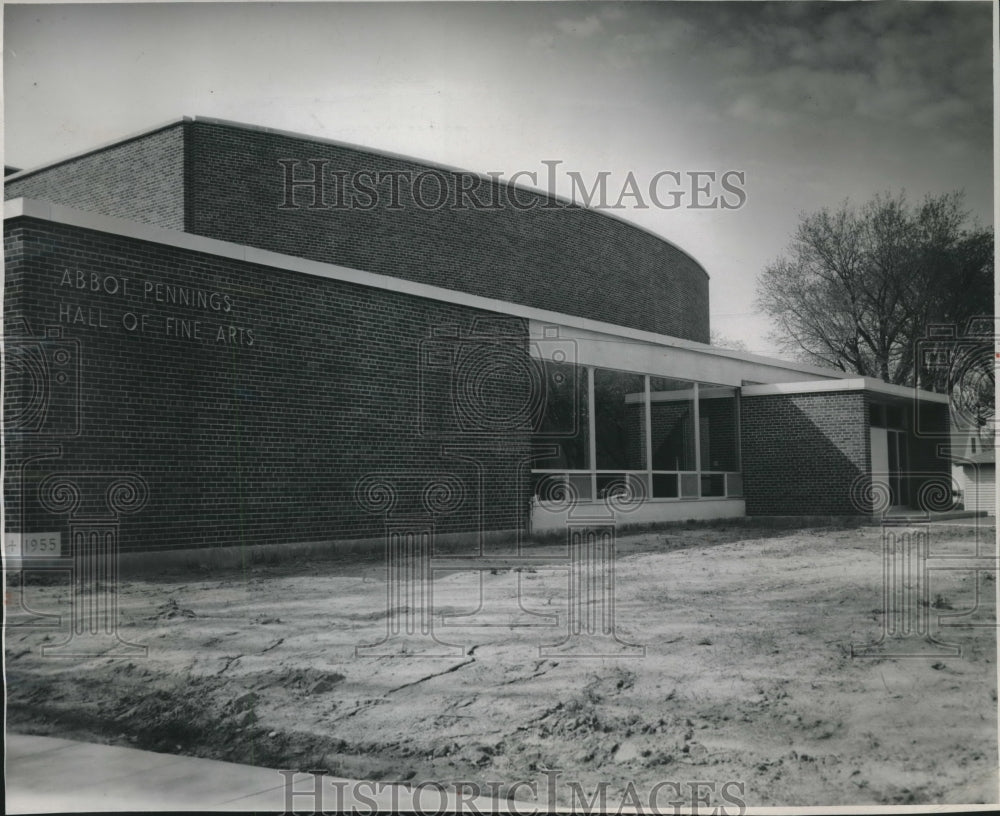 1956 Press Photo Buildings at St. Norbert college De Pere - mjc10724