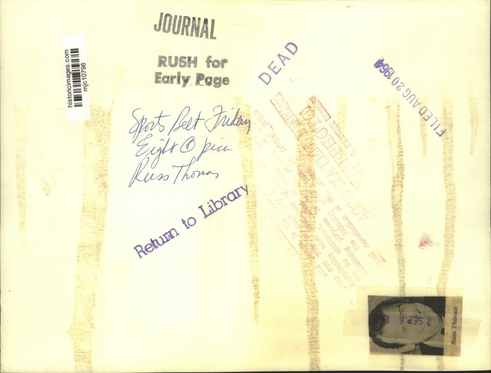 1963 Press Photo Coach George Wilson & Detroit Lions Staff, Detroit Michigan