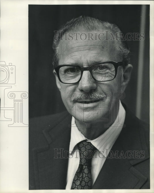 1973 Press Photo Roy V. Ullius, State Fair - mjc10992