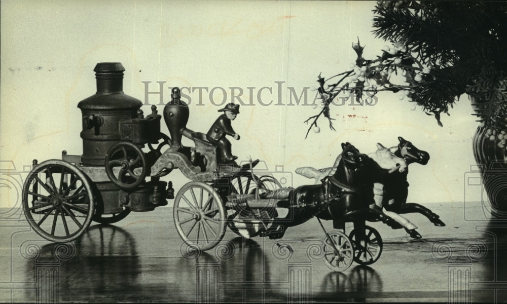 1979 Press Photo Cast-iron fire engine, a valuable collectors item - mjc11907- Historic Images