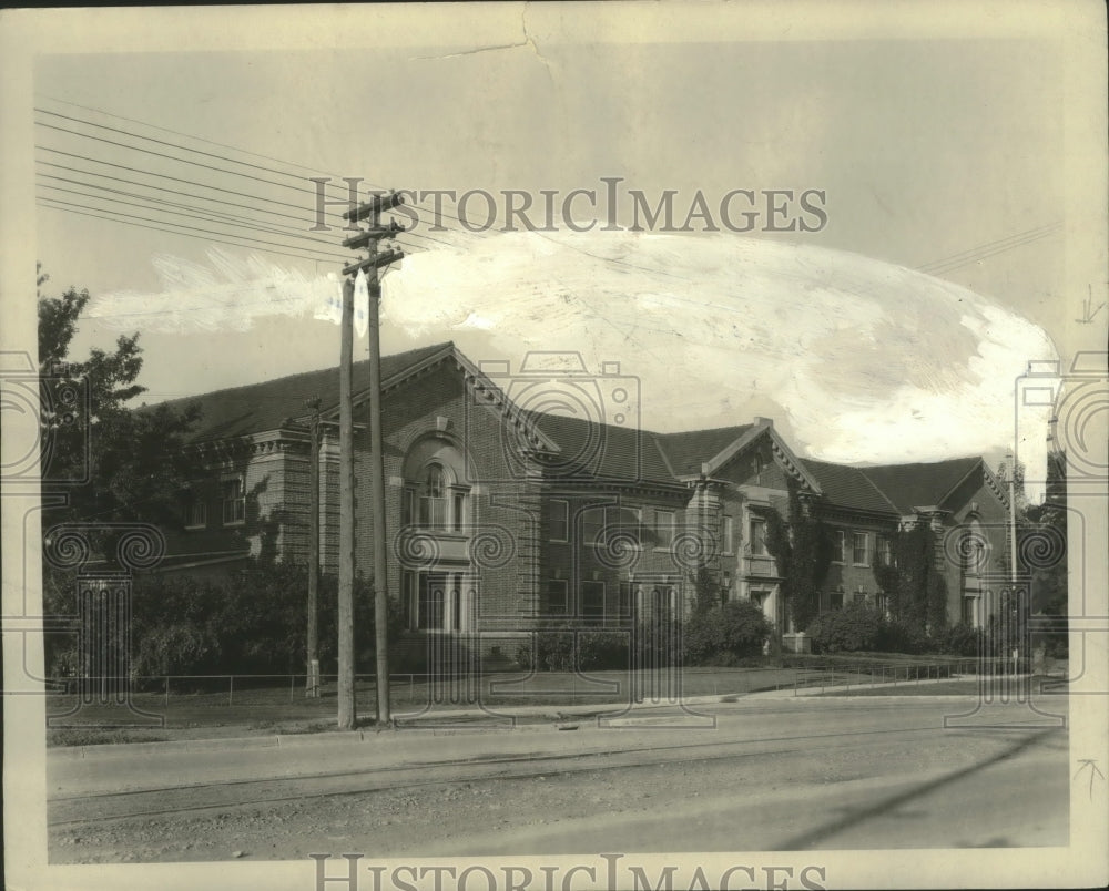 1932 Press Photo New mining and metallurgy building at University of Wisconsin- Historic Images