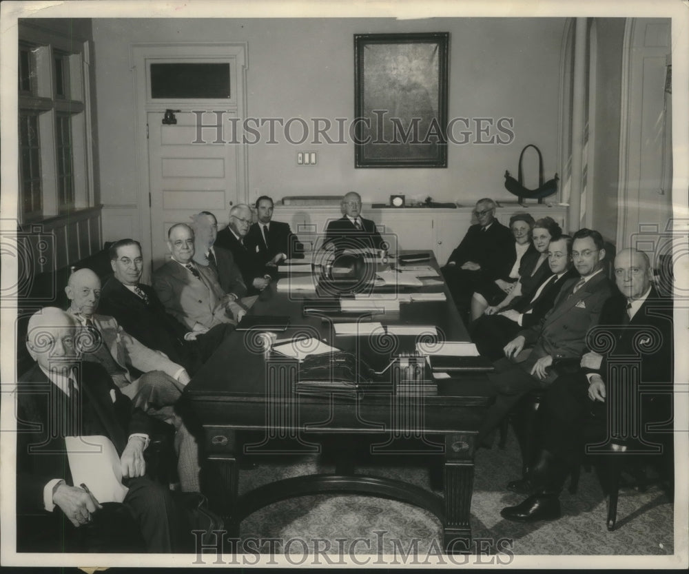 1951 Press Photo New board of regents at University of Wisconsin, Madison- Historic Images