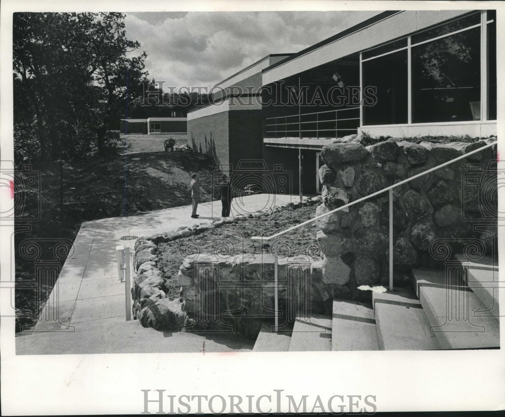 1968 Press Photo Student union at University of Wisconsin at West Bend