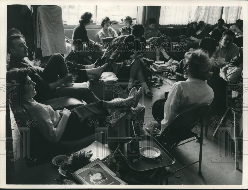 1961 Press Photo University of Wisconsin - Milwaukee student union- Historic Images