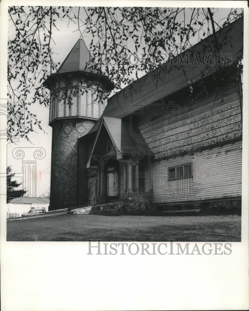 1967 Press Photo Old dairy barn at University of Wisconsin-Madison - mjc15602- Historic Images
