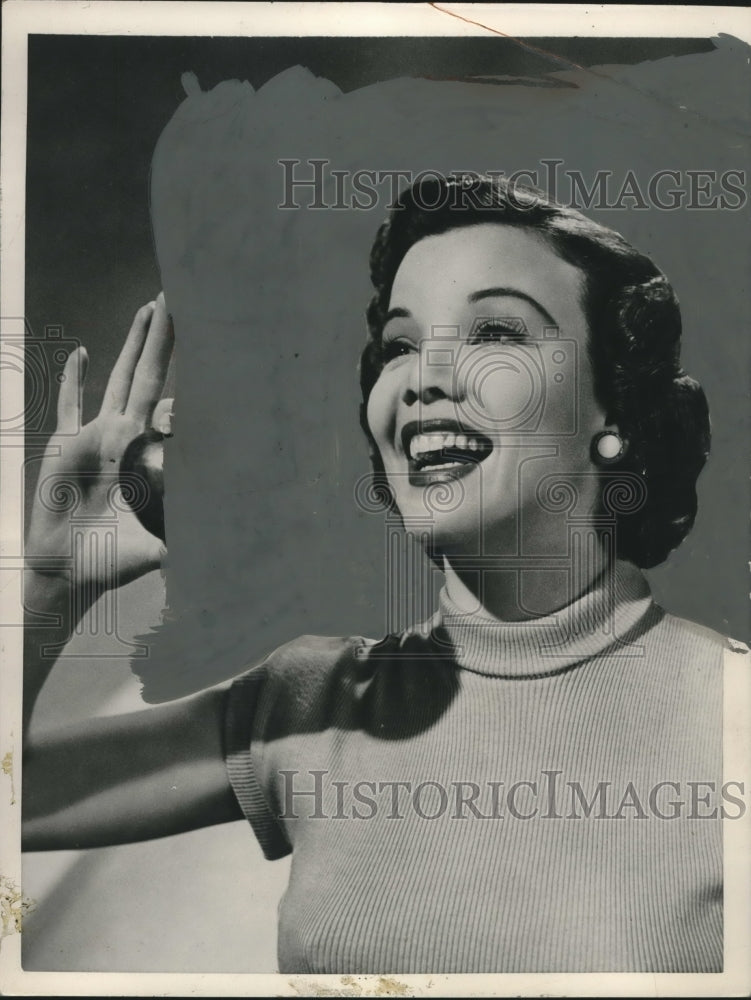 1953 Press Photo Musical comedy star, Nanette Fabray - mjc15639- Historic Images