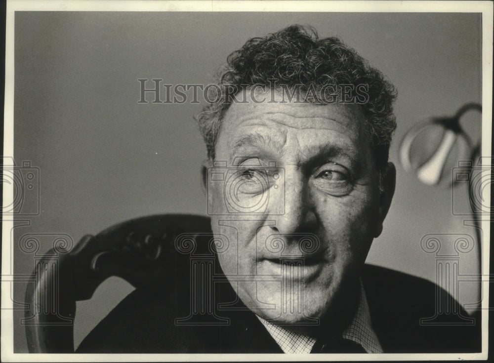 1973 Press Photo Author Irwin Shaw in New York- Historic Images