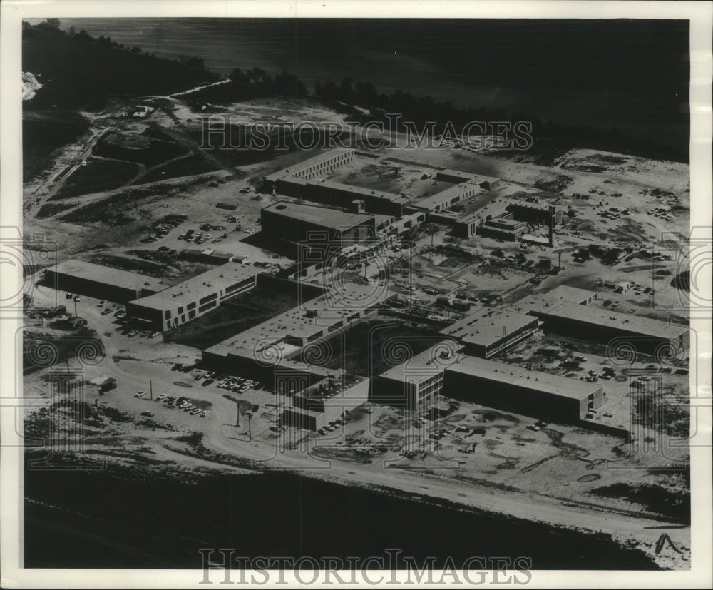 1958 Press Photo Aerial view of School for School Sisters of Notre Dame Mequon- Historic Images