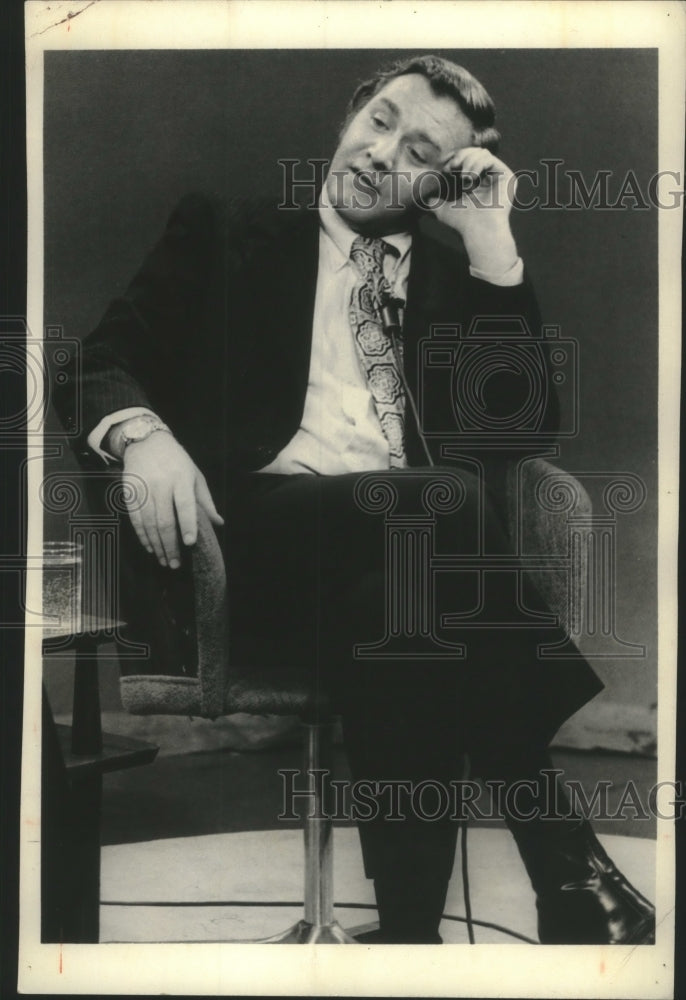 1972 Press Photo Edgar Smithon appeared on "Firing Line" - mjc16746