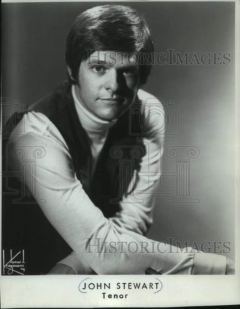 Press Photo John Stewart, Tenor - mjc17463