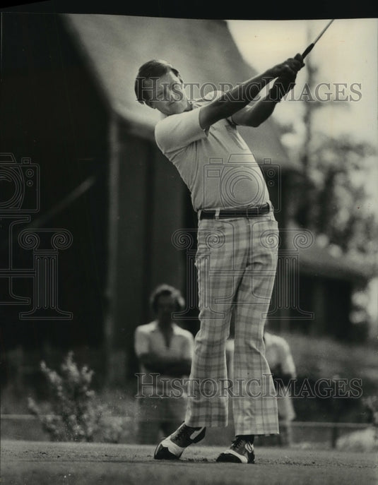 1969 Press Photo Ken Still's easy follow through carried him to the GMO Lead- Historic Images