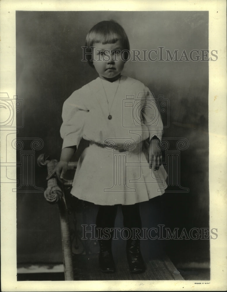 1941 Press Photo Actress Ann Sothern as a child in 1911 - mjc17880- Historic Images