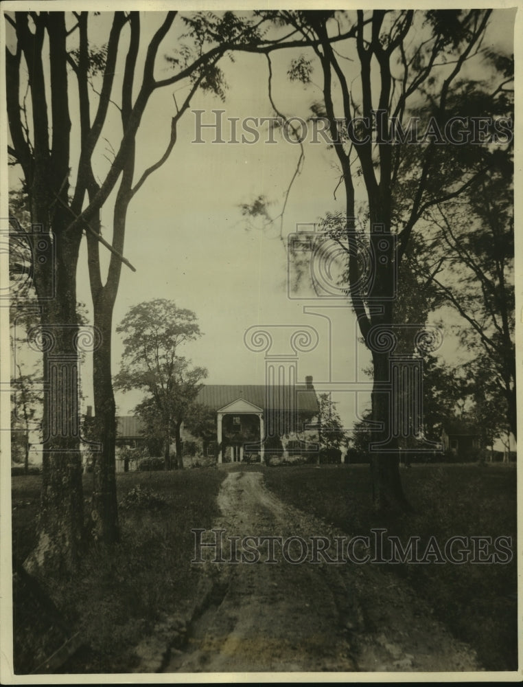 1924 Press Photo Home where Harry Thaw proposes to settle,devote self to farming- Historic Images