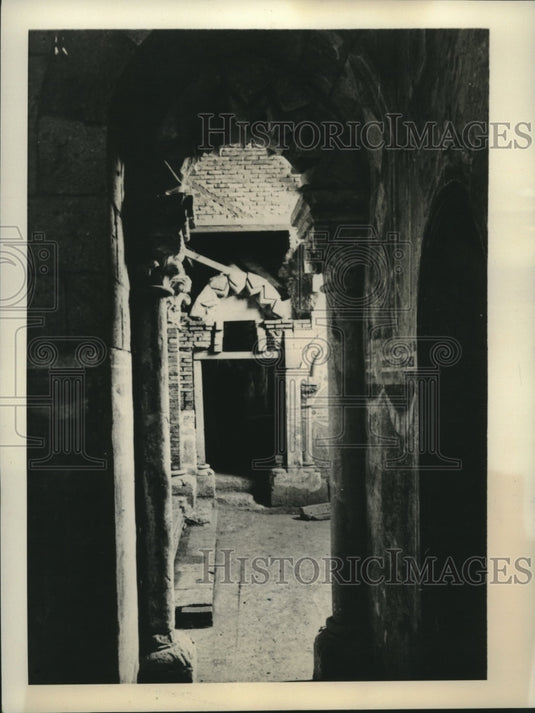1940 Press Photo Royal Apartment From Chapel of Archbishop's Palace in Hungary- Historic Images