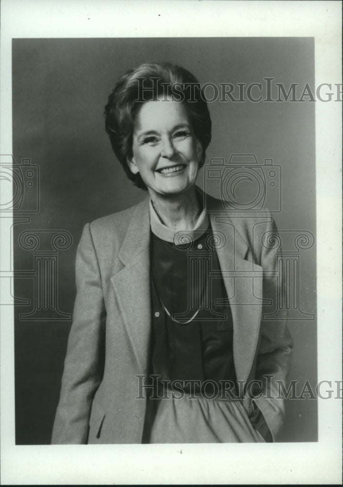 1985 Press Photo Diana Douglas, wife of Kirk and mother of Michael - mjc19643- Historic Images