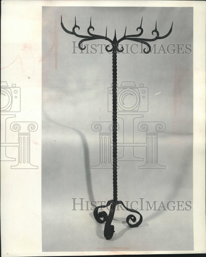 1959 Press Photo 17th century iron menorah- Historic Images