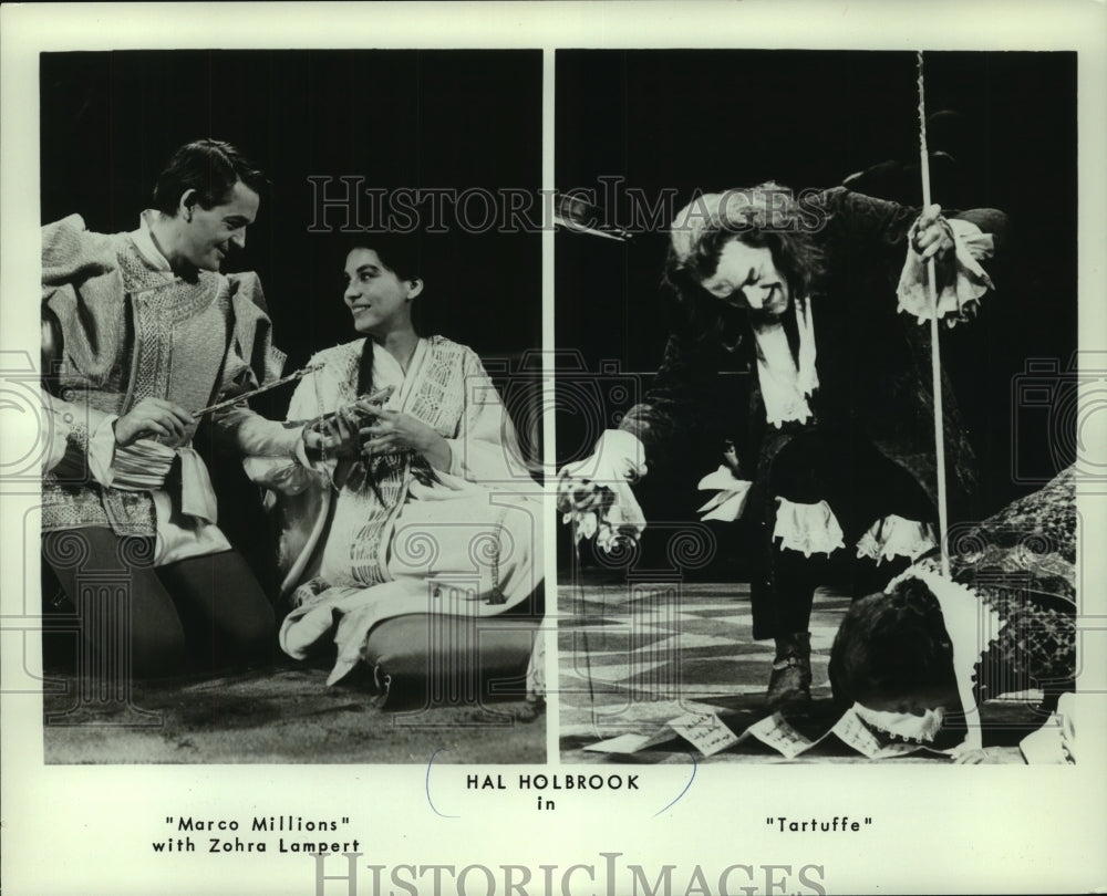 1967 Press Photo Hal Holbrook in &quot;Marco Millions&quot; and &quot;Tartuffe&quot; - mjc22016- Historic Images