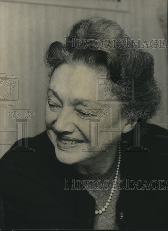 1959 Press Photo Katharine Cornell actress - mjc23582- Historic Images