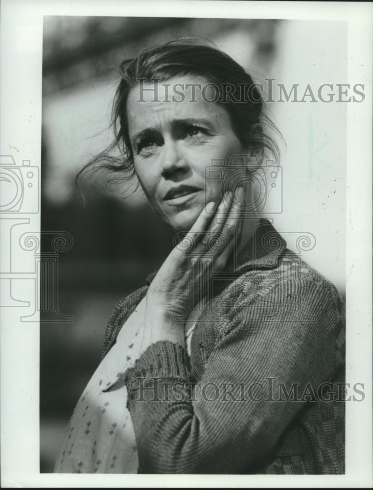 1984 Press Photo Actress Jane Fonda- Historic Images