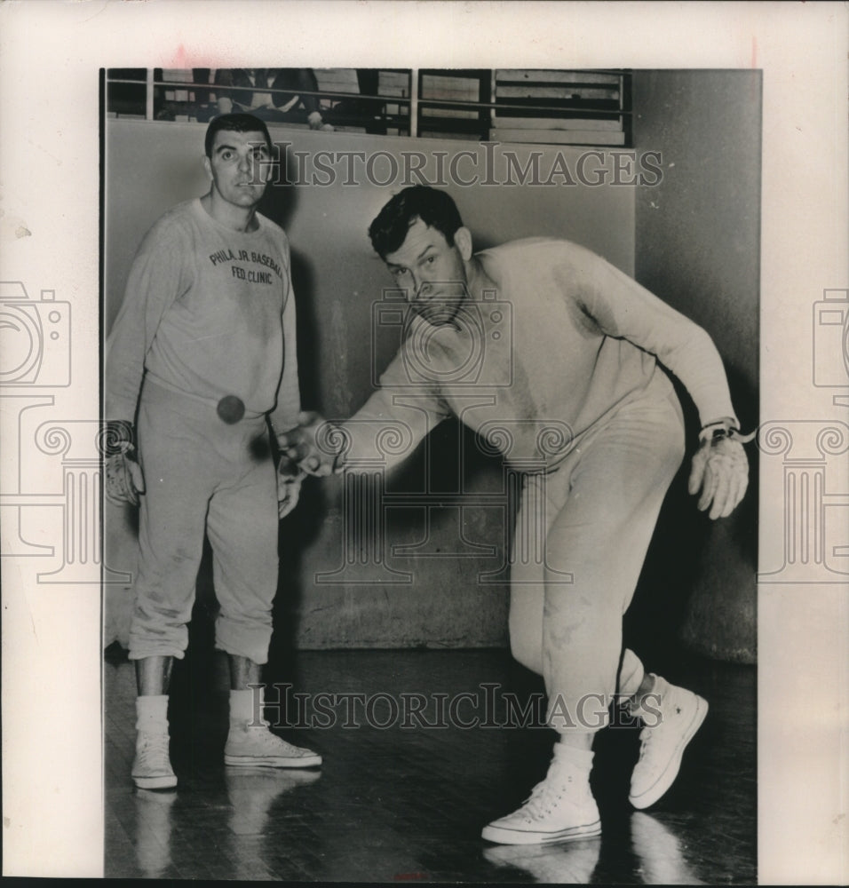 1938 Press Photo Robin Roberts, handball &quot;comeback player of the year- Historic Images