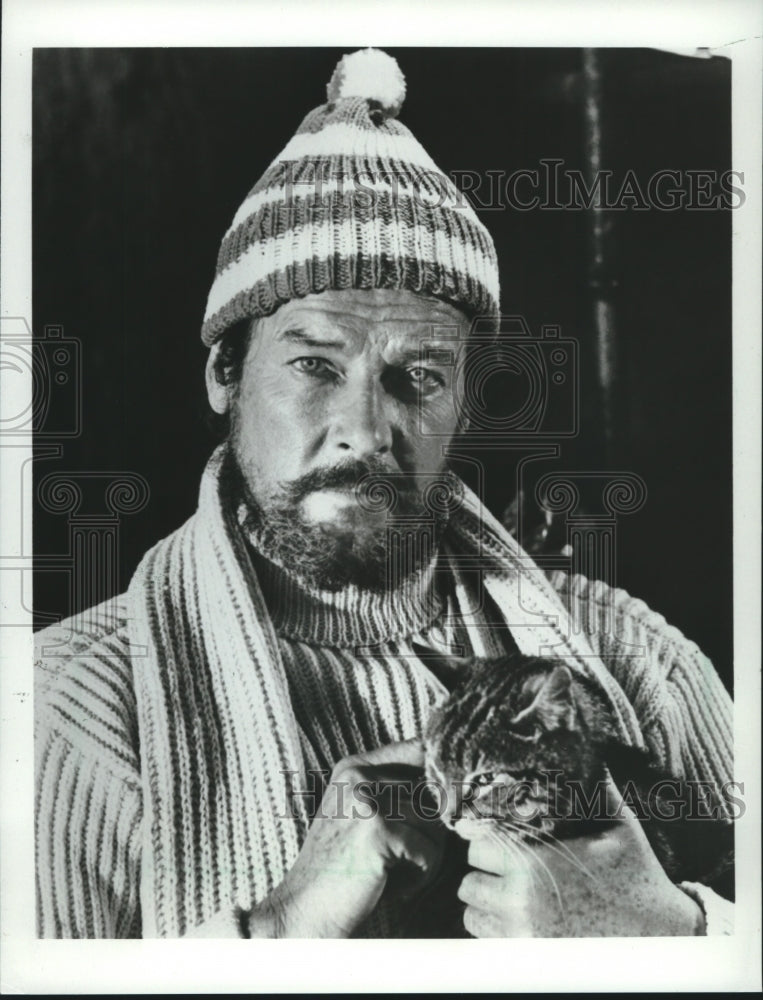 1983 Press Photo Roger Moore stars in "Assault Force" on ABC - mjc24433- Historic Images