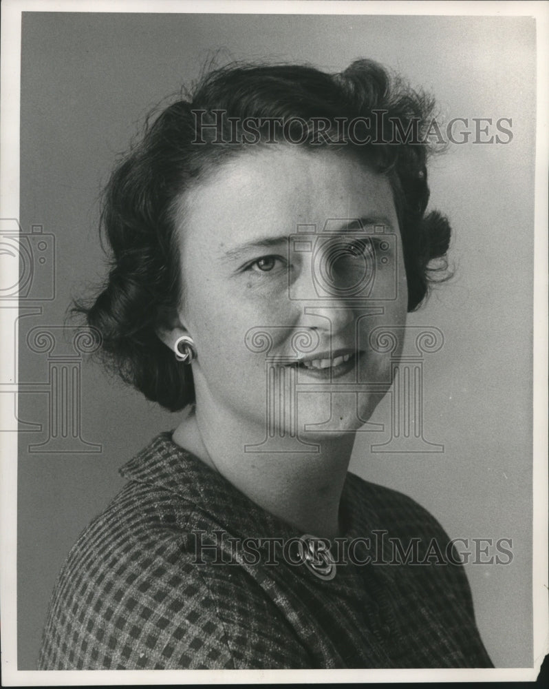 1963 Press Photo Mrs. Daniel Searle-Wife of Owner of Milwaukee Braves- Historic Images