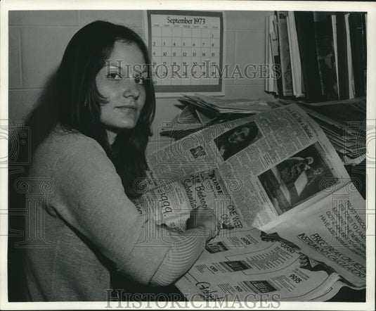1975 Press Photo Channel 10 producer-reporter Claudia Strohm - mjc25665- Historic Images