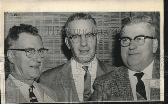 1960 Press Photo Officers Of Wisconsin Sheriff's And Deputy Sheriff's Department- Historic Images