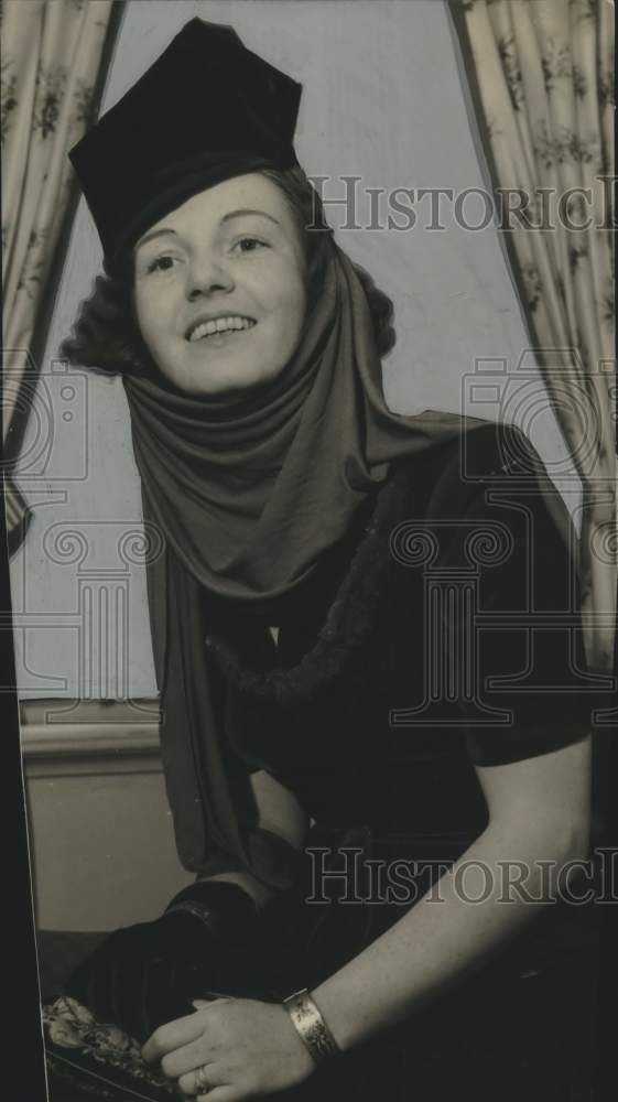 1940 Press Photo Mrs. William Studley College Women's Club Milwaukee Society