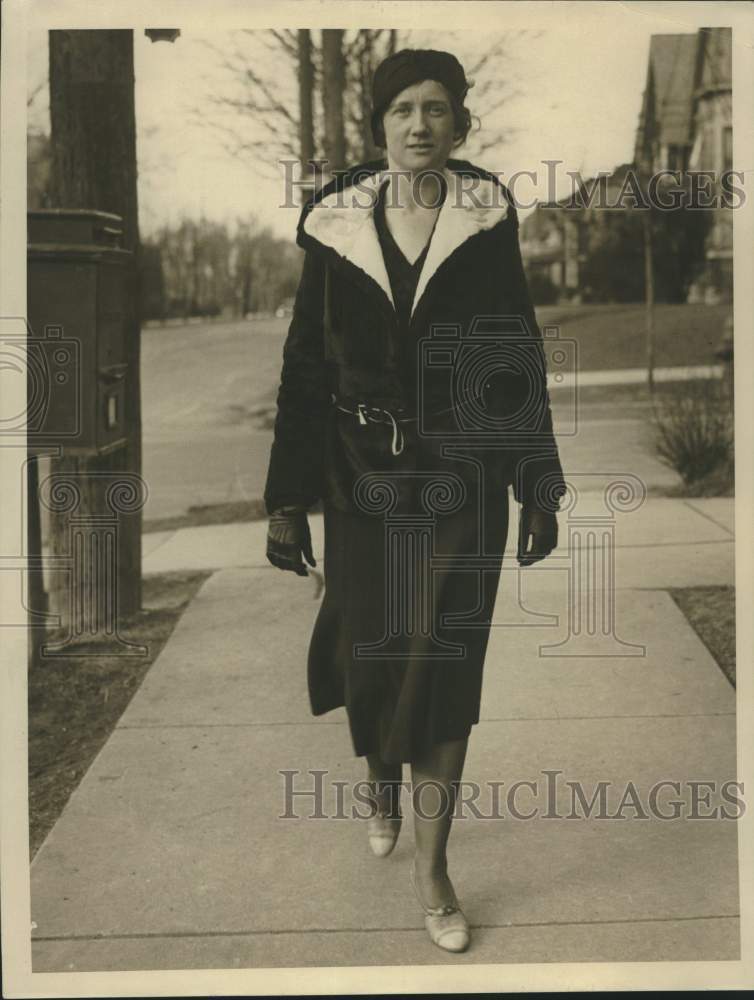 1931 Press Photo Kathryn Watson of Milwaukee, Wisconsin - mjc26252