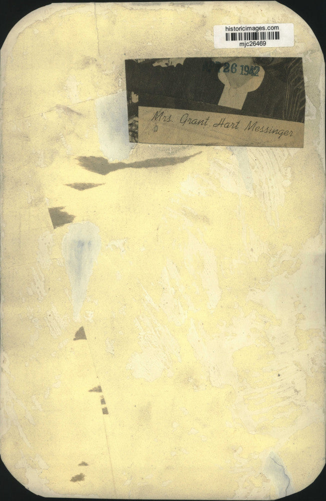 1942 Press Photo Mrs. Grant Hart Messinger - mjc26469