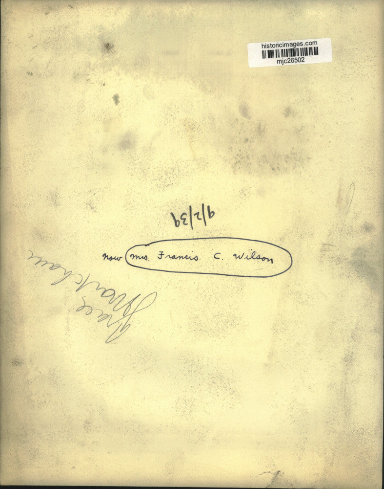 1939 Press Photo Grace Markham - mjc26502