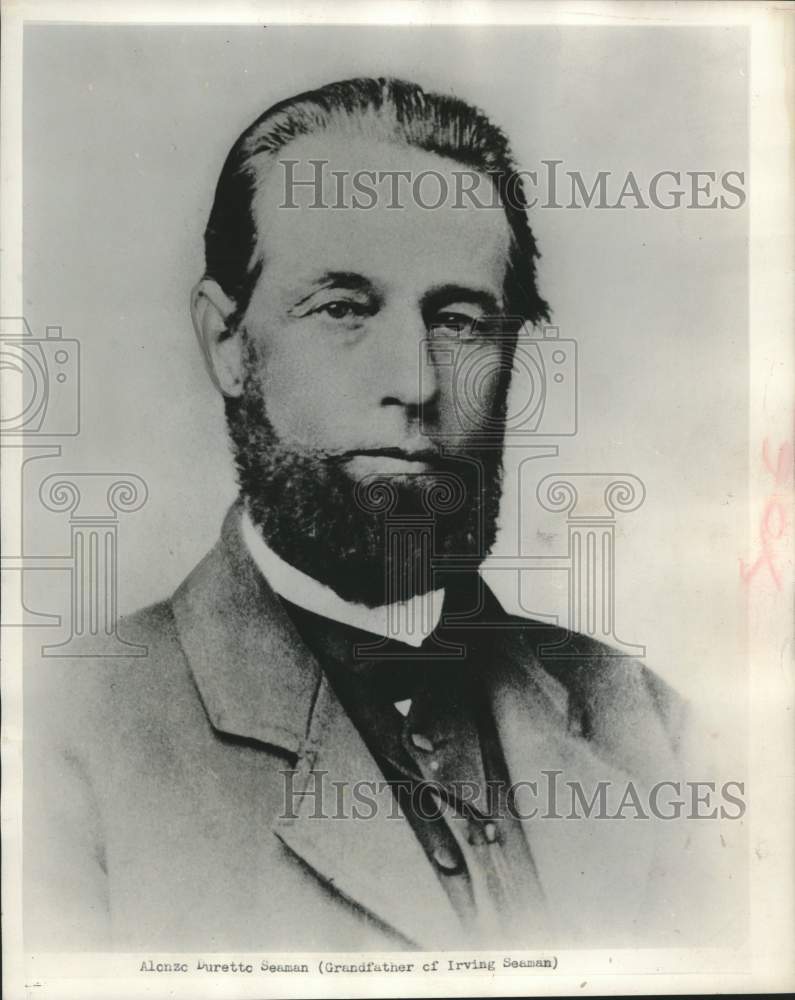 1949 Press Photo Alonzo D. Seaman - mjc26717