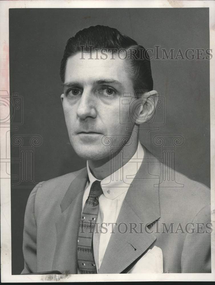 1956 Press Photo Bob Siegrist, Networks the news - mjc26827- Historic Images