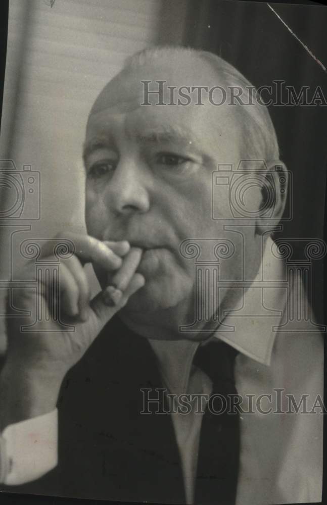 1960 Press Photo Actor Pat O&#39;Brien, Milwaukee, Wisconsin - mjc27846- Historic Images