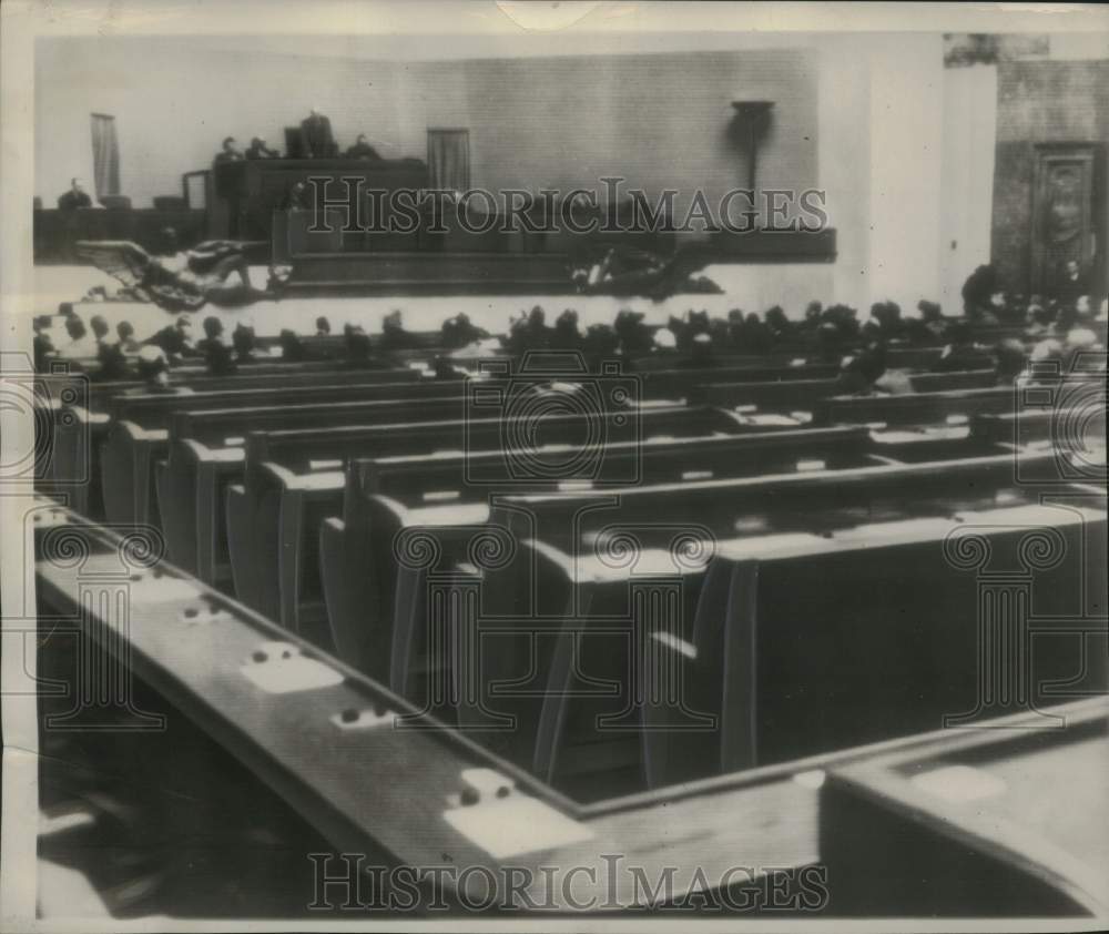 1946 Press Photo League of Nations assembly at Geneva, Switzerland - mjc28071- Historic Images