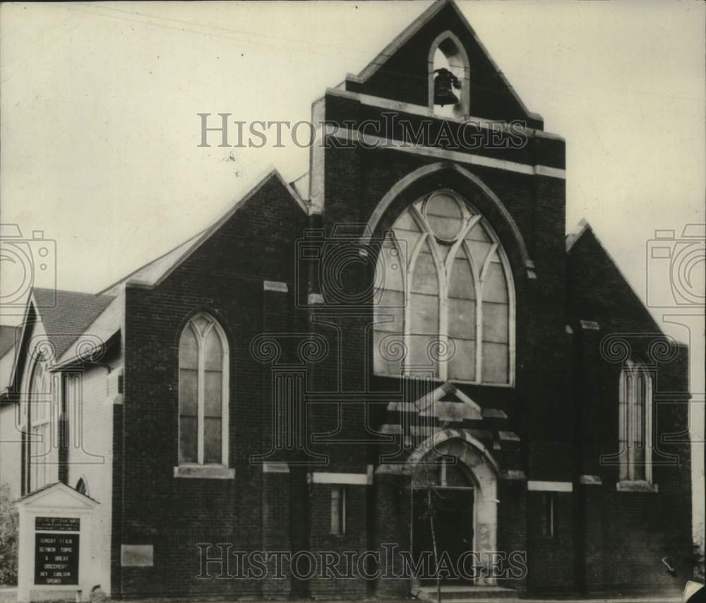 1935 Press Photo First Presbyterian Church at Superior - mjc28176